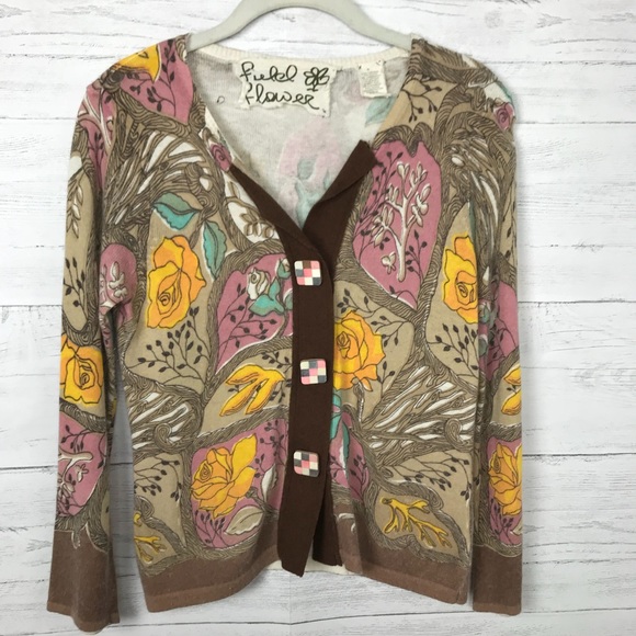 Anthropologie Sweaters - ANTHROPOLOGIE FIELD AND FLOWER SWEATER